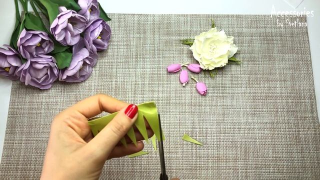 Повязка для малышки из фоамирана| Children Headband | DIY смотреть онлайн
