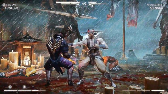 Mortal Kombat XL KUNG LAO vs SHINNOK. MK X + RTX 3090 4K Gameplay. смотреть онлайн