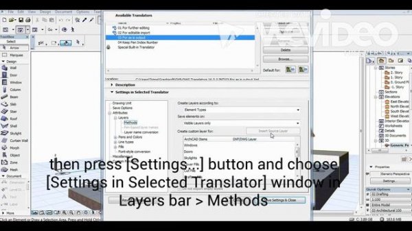 export 3D DWG file from Archicad and use in 3ds Max