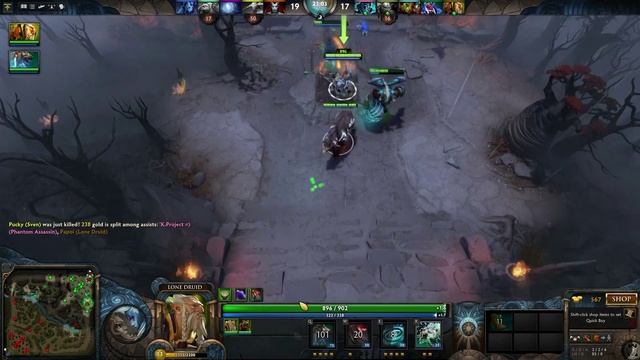 Lone Druid entangle special смотреть онлайн