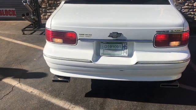 1994 Chevy Caprice V-8 w/ STRAIGHT PIPE DUAL EXHAUST ! INSANE RUMBLE! смотреть онлайн