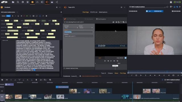 Traco GFX for Avid MediaCentral | Cloud UX смотреть онлайн