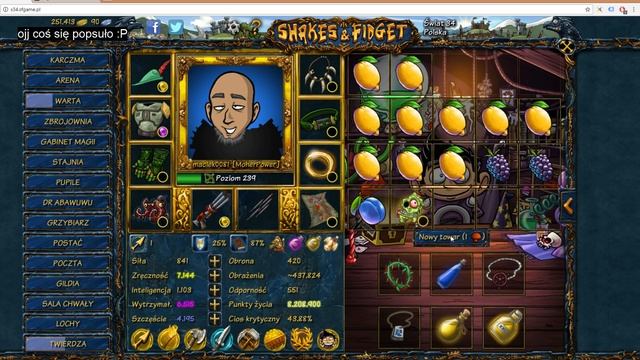 Shakes & Fidget - s34 - maciek0081 - #8 - Weekend epicki 2/3. Wydajemy grzybole z lasu :P смотреть онлайн