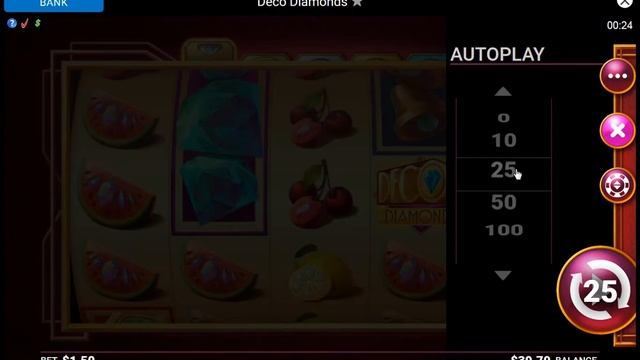 DECO DIAMONDS New Slot AMAZING EPIC HUGE WIN on Bonus Online Slot Machine Live Play Free Spins смотреть онлайн