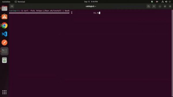 How to install Bun on Ubuntu 22.04 LTS