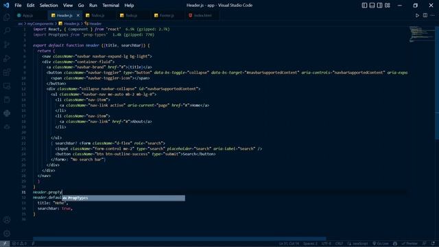React Proptypes and DefaultProp смотреть онлайн