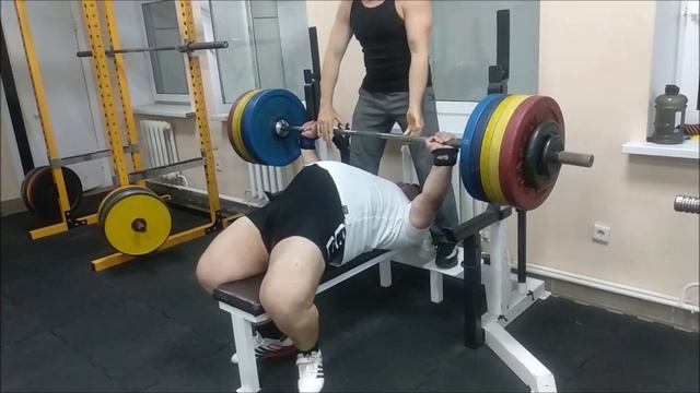 Владислав Соловьев, жим лежа 235кг на 2 раза, 23.07.18 смотреть онлайн