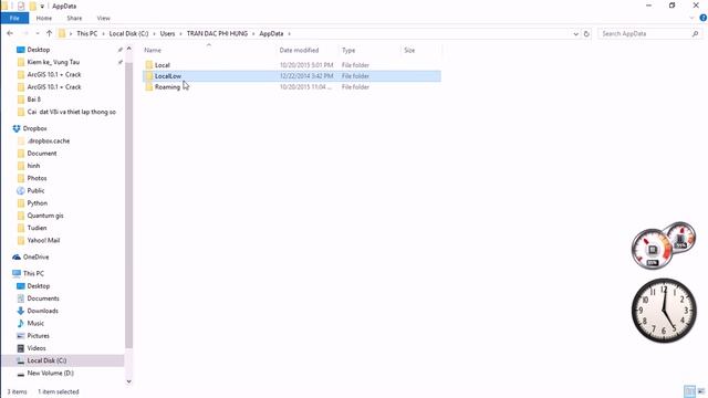 02 Open hidden file and delete file MicroStation in AppData смотреть онлайн