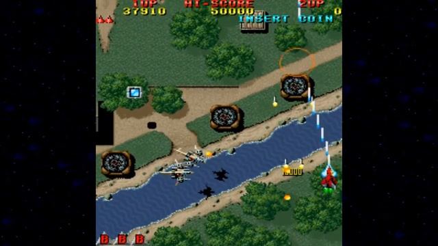 [HD] Raiden Stage 1 1990 Seibu Kaihatsu Mame Retro Arcade Games смотреть онлайн