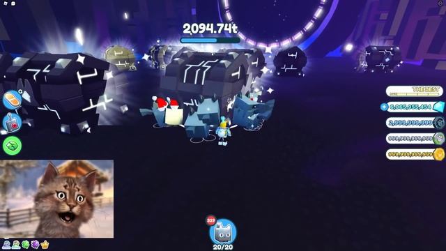 We Got a Full Team Of Dark Matter Hacked Pets in Roblox Pet Simulator X смотреть онлайн