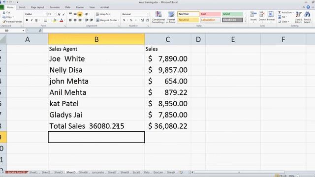 Excel Dollar sign in report смотреть онлайн