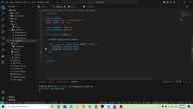 របៀបធ្វើ Authentication And Authorization With VueJs Express Pinia ChatGPT In Khmer - Rorn Tec смотреть онлайн