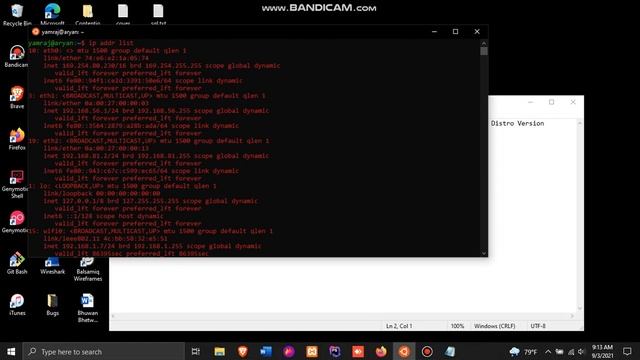 view eth0 on WSL2 смотреть онлайн