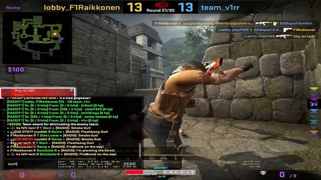 faceit /Wery league lvl 10 смотреть онлайн