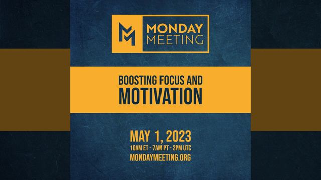 Stay on Track: Boosting Focus and Motivation for Motion Graphics Artists || May 1, 2023 смотреть онлайн