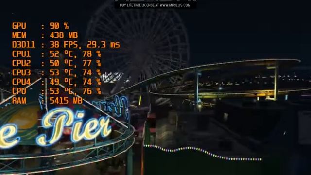 GTA V Intel HD 630(i5 7500) 1x8 RAM 2400 MHz 600P смотреть онлайн