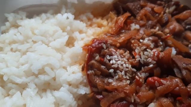 Рестория Курица с рисом в соусе терияки смотреть онлайн