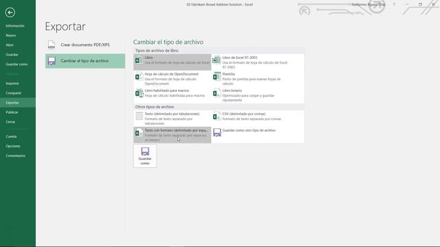 Excel: Guardar con formato de Excel anterior смотреть онлайн