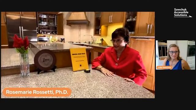 Julie Sawchuk chats with Dr. Rosemarie Rossetti about Accessible Kitchen Design & Construction смотреть онлайн