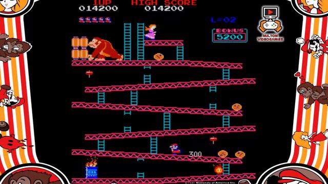 Arcade Donkey Kong - Arcade 1981 Nintendo смотреть онлайн