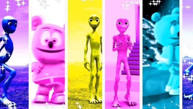 COLOR DANCE CHALLENGE DAME TU COSITA VS PATILA VS EL TAIGER ME KEMASTE VS CRAZY FROG VS BAD SANTA