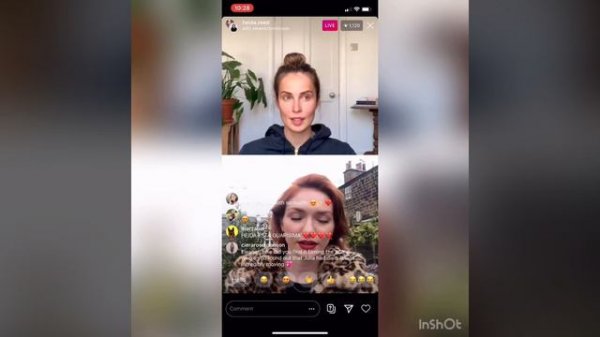 Heida Reed and Eleanor Tomlinson Poldark Instagram Chat