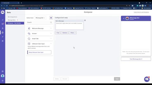 How to Create WhatsApp Chatbot for Business (NO Code) | Using Twilio WhatsApp API смотреть онлайн