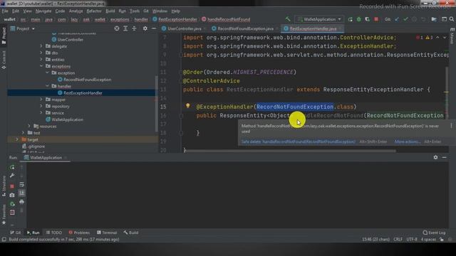 Error Handling for REST with Spring [Hindi] смотреть онлайн
