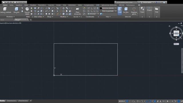 Autocad prisma rectangular sólido смотреть онлайн