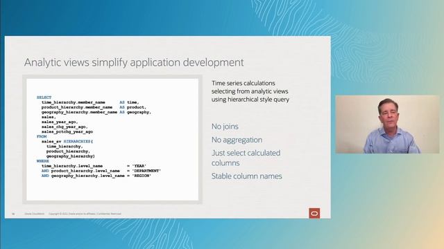 Simplify data analysis using analytic views | CloudWorld 2022 смотреть онлайн