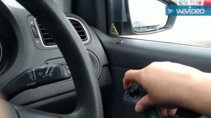 VW POLO Mirror adjustment