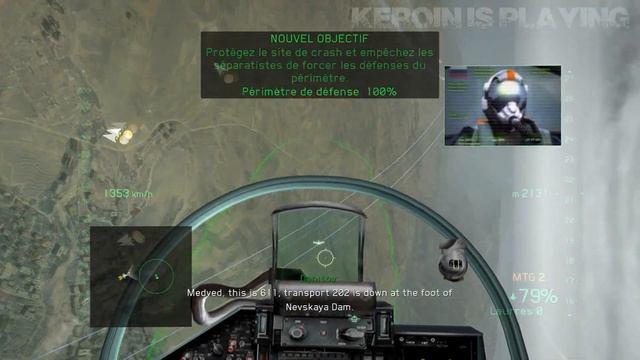 HAWX 2 - SU-27 Flanker - Intense Dogfight - PC HD смотреть онлайн