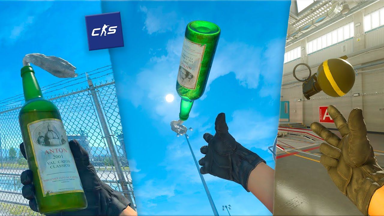 All GRENADE ANIMATIONS in CS2 4K смотреть онлайн