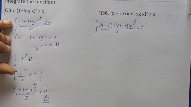 Class 12 Ex 7.2 Q35,36 Math | Chapter7 Class12 Math | Integration | Ex 7.2 Q35,36 Class 12 Math смотреть онлайн