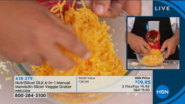 NutriSlicer DLX 4in1 Manual Mandolin Slicer Veggie Grater смотреть онлайн