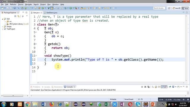 53 Java | How to implement generic programming in java | by Sanjay Gupta смотреть онлайн
