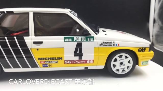 OTTO MODEL 1:18 Renault R11 Turbo Rallye du Portugal OT692 смотреть онлайн