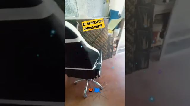 RE-UPHOLSTERY GAMING CHAIR смотреть онлайн