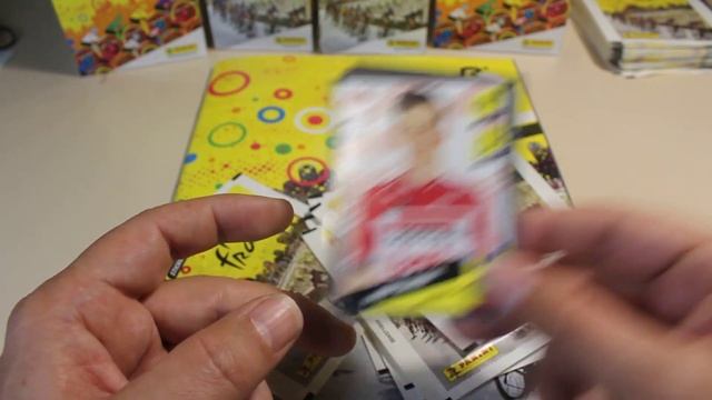 OPENING Packs of Panini Tour De France 2022 stickercollection + review album. смотреть онлайн