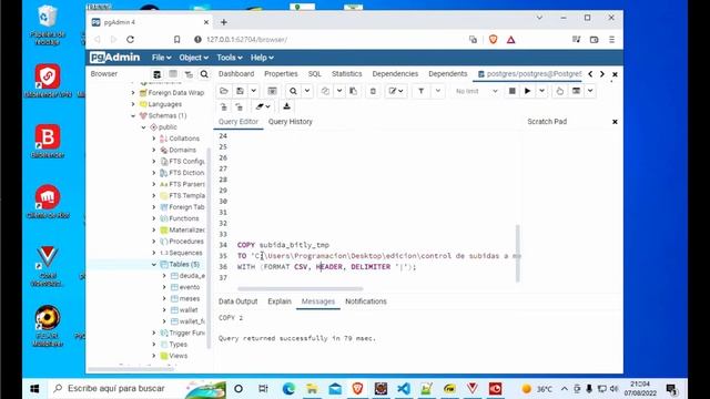 SOLUCIONAR ERROR POSTGRESQL PERMISO DENEGADO 2022 [TACTICAL BYTE] смотреть онлайн
