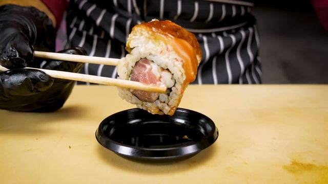 ОБЗОР ДОСТАВКИ ДЗАЙБАЦУ БОЛЬШИЕ ПРЕМИУМ РОЛЛЫ смотреть онлайн