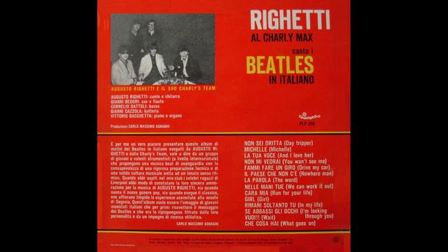 - AUGUSTO RIGHETTI - 2° LP - 1965 - FULL ALBUM смотреть онлайн