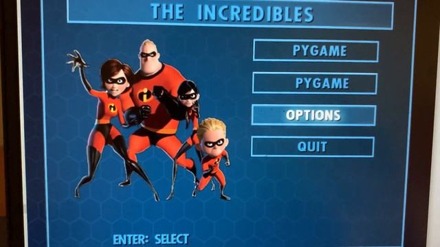 the incredibles: doubled pygame menu смотреть онлайн