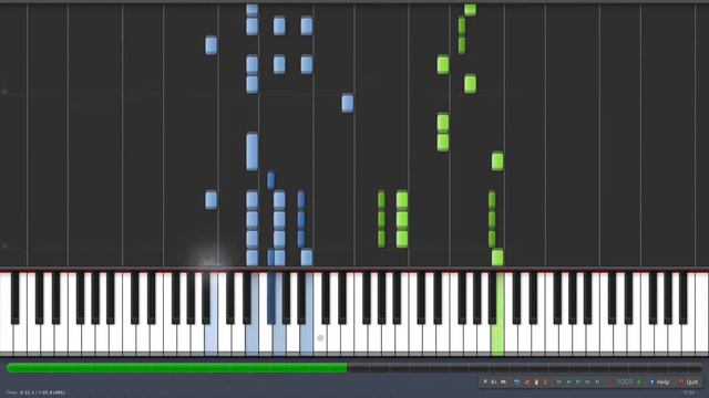 (Synthesia) Angry Birds Piano смотреть онлайн