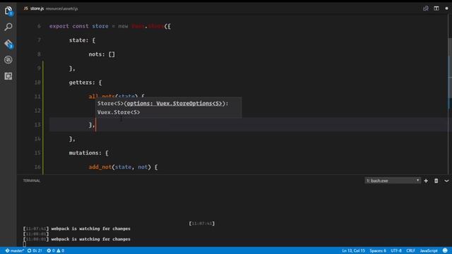 Social network in Laravel 5.3 and Vuejs 2.0 #32 Vuex mutations смотреть онлайн