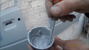 Удобное нанесение шовного герметика.