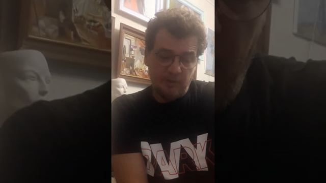 Об уроках рисования .Портрет маслом с Художником Максом Скоблинским. смотреть онлайн
