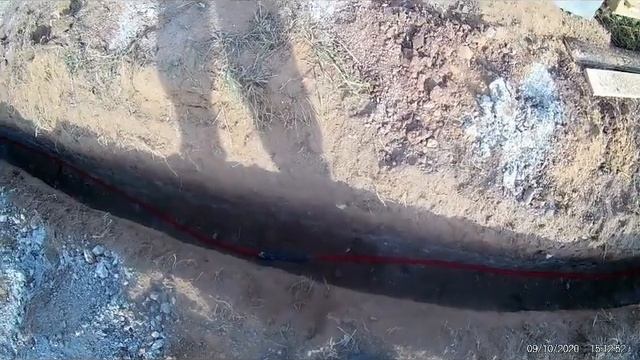 как проложить кабель под землей от дома к гаражу смотреть онлайн