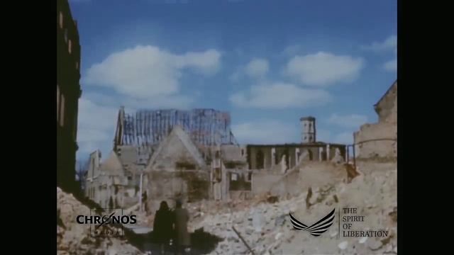 Brunswick in June 1945 - City of ruins after the Second World War смотреть онлайн
