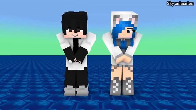 Lucky Meme Aphmau Cute Girl | Minecraft Animation #shorts смотреть онлайн